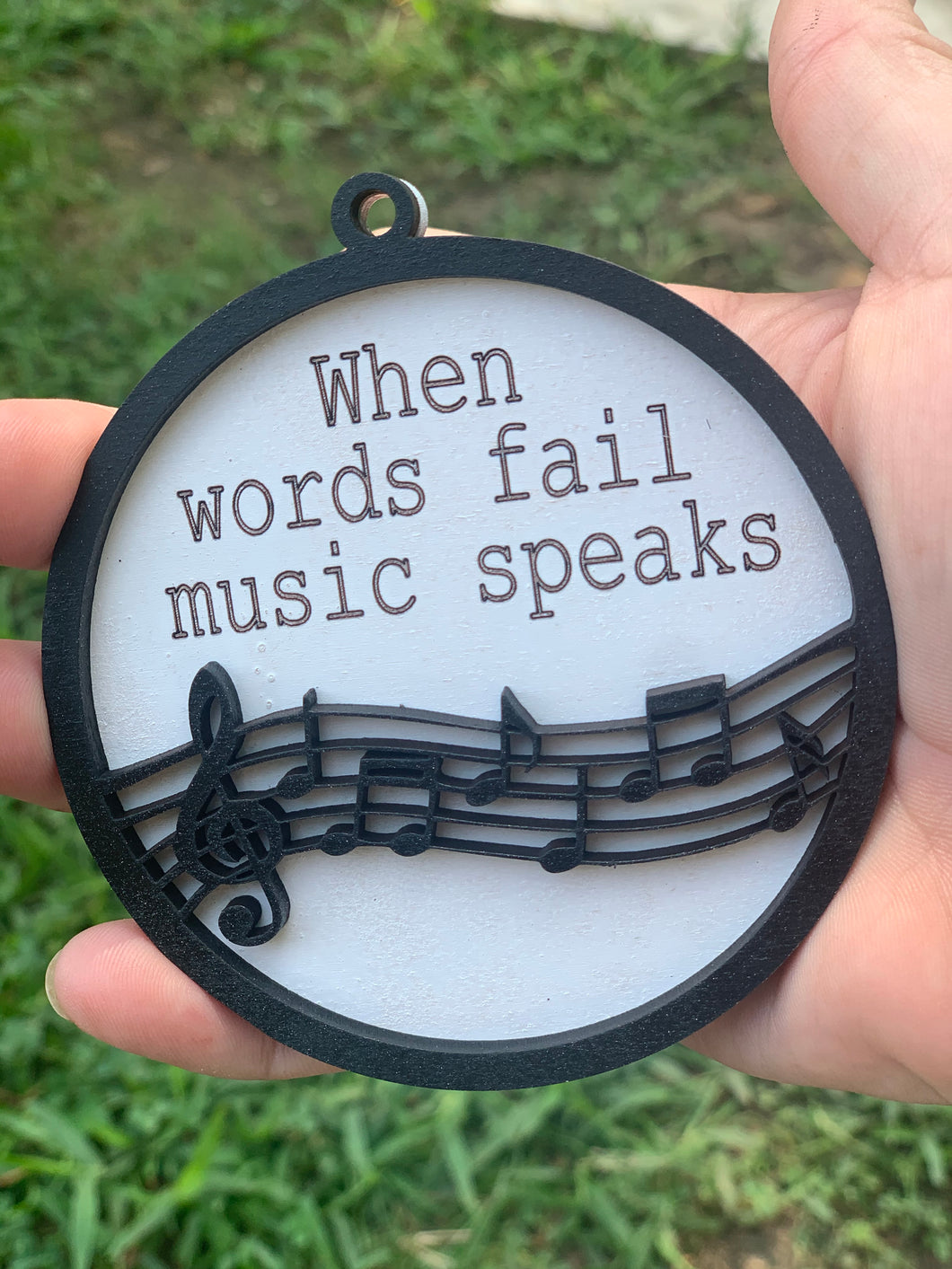 When words fail music speaks ornament