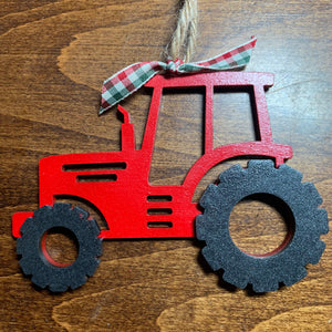Tractor ornament